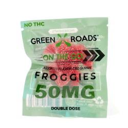 On The Go Froggie Gravity Dispenser 50mg by Green Roads