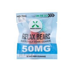 On The Go Relax Bears Gravity Dispenser 50mg by Green Roads