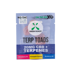 On The Go Terp Toads Gravity Dispenser 20mg by Green Roads