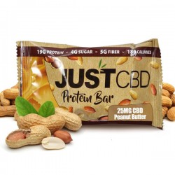 Peanut Butter CBD Protein Bars 25mg by Just CBD